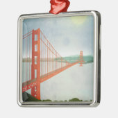 Auf Golden gate bridge Ornament Aus Metall (Links)
