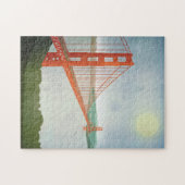 Auf Golden gate bridge Puzzle (Horizontal)
