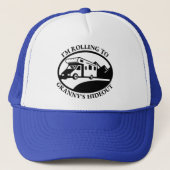 Auf Granny rollend Truckerkappe (Vorderseite)