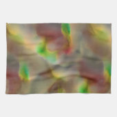 Auf grauen Farbtönen sehen Glas in Rot und Kalkgrü Geschirrtuch (Horizontal)