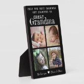 Auf Großoper 4 Foto Collage Plaque befördert Fotoplatte (Seite)