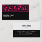 Auf halbem Weg 094 - Retro ist Dunkelkammer Visitenkarte (Vorne/Hinten)