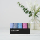 Auf halbem Weg - Rollen aus Baumwolle Visitenkarte (Stehend Vorderseite)