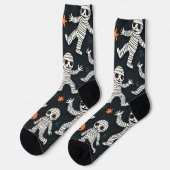 Auf Halloween mit Socken tanzen (Linkes Detail)