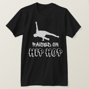 Auf Hip Hop Dancer angehoben T-Shirt