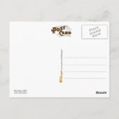 Auf Hoch-Rad-Touren durch die Landschaft Postkarte (Rückseite)