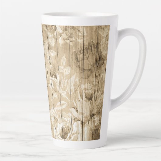 auf Holz Vintag-holz-nostalgisch Milchtasse (Rechts)