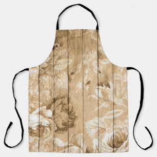 Auf Holz Vintages Holz nostalgisch Schürze