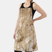 Auf Holz Vintages Holz nostalgisch Schürze (InSitu)