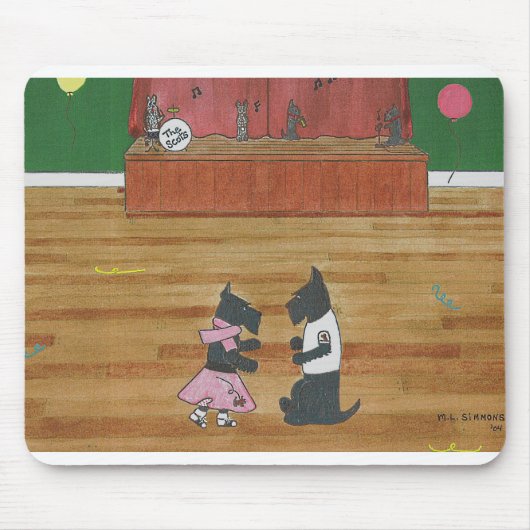 Auf Hop-Scotch Mousepad (Vorne)