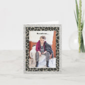 Auf humorvolle Weise so, als wäre es normal, aber  Karte (Vorderseite)