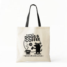 Auf Hunden und Kaffee laufen