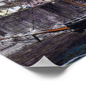 "Auf ihrem eigenen Poster" Poster (Ecke)