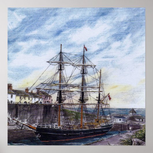 "Auf ihrem eigenen Poster" Poster (Vorne)