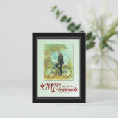 Auf Ihrem Fahrrad Postkarte (Stehend Vorderseite)