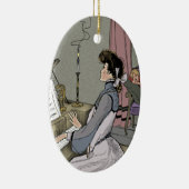 Auf ihrem Klavier Keramikornament (Rechts)