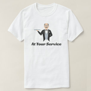 Auf Ihrem Service Butler T - Shirts