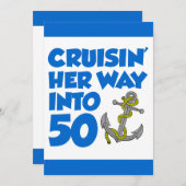 Auf ihrem Weg zu 50 Einladungen (Vorne/Hinten)