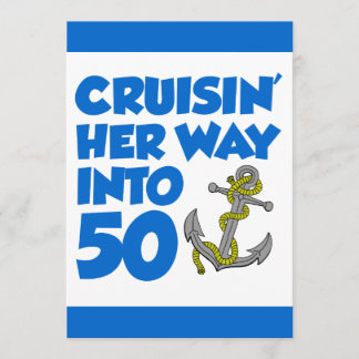 Auf ihrem Weg zu 50 Einladungen