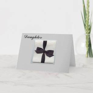 AUF IHREM WOHNTAG "DAUGHTER" KARTE