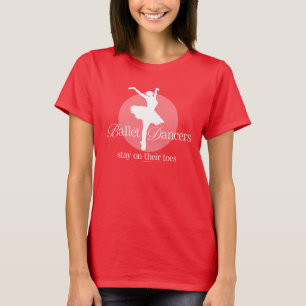 Auf ihrem Zehen (Ballett) T - Shirt