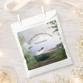 Auf Ihren Ruhestandskanos am Fluss Geschenktütchen (Ausgeschnitten)