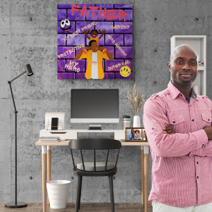 Auf Ihren Schultern (Vater und Tochter) Poster