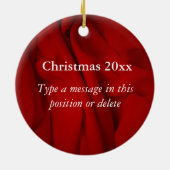 Auf ihren Zehen (Ballett) Keramik Ornament (Hinten)