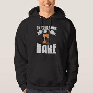 Auf Ihrer Mark Set Bake Backbacken Hoodie