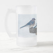 Auf Ihrer Seite durch den Sturm Mattierte Tasse (Links)