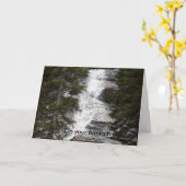 Auf Ihrer Taufe Karte (Gelbe Blume)