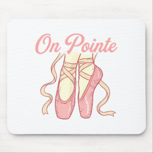 Auf Inte Ballett Lustige Ballerina Wortspiel Tanz Mousepad