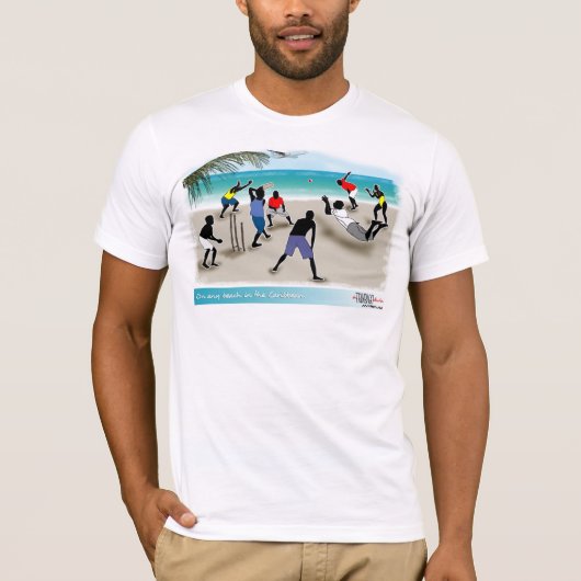 auf irgendeinem Strand in den Karibischen Meeren T-Shirt (Vorderseite)