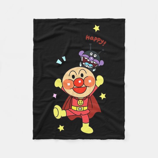 Auf jeden Fall Anpanman New Fleecedecke (Vorderseite)
