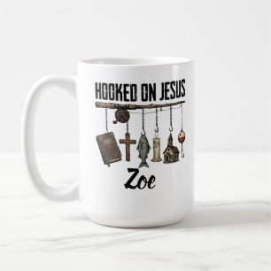 Auf Jesus fixierte personalisierte Kaffeetasse