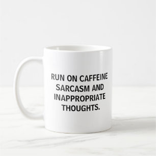 AUF KAFFEE LACHEN SARKASMUS LUSTIG FÜGEN SIE IHR Z KAFFEETASSE