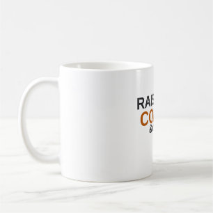Auf Kaffee und Chaos großgewordener lustiger Kaffe Kaffeetasse