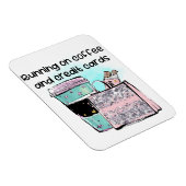 Auf Kaffee- und Kreditkarten laufen Magnet (Rechte Seite)