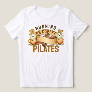 Auf Kaffeepilaten laufen Tri-Blend Shirt