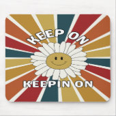 Auf Keepin auf der Maus-Rückseite behalten Mousepad (Vorne)
