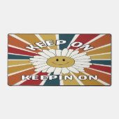 Auf Keepin auf der Schreibtischmatte behalten (Vorderseite)