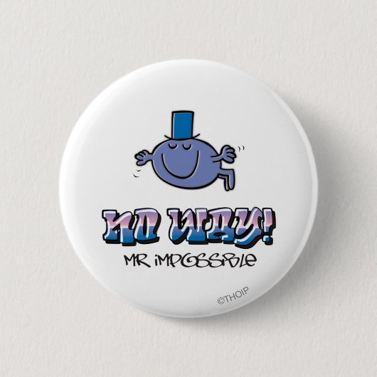 Auf keinen Fall! Button (Vorderseite)