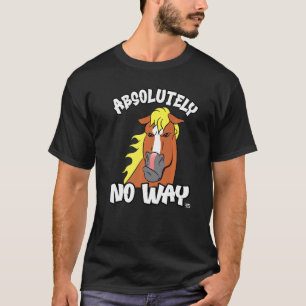 Auf keinen Fall mürrischer Haflinger-Isabell-Hengs T-Shirt