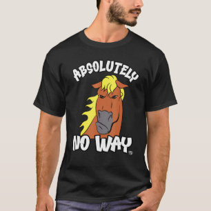 Auf keinen Fall mürrischer Haflinger Isabell Hengs T-Shirt
