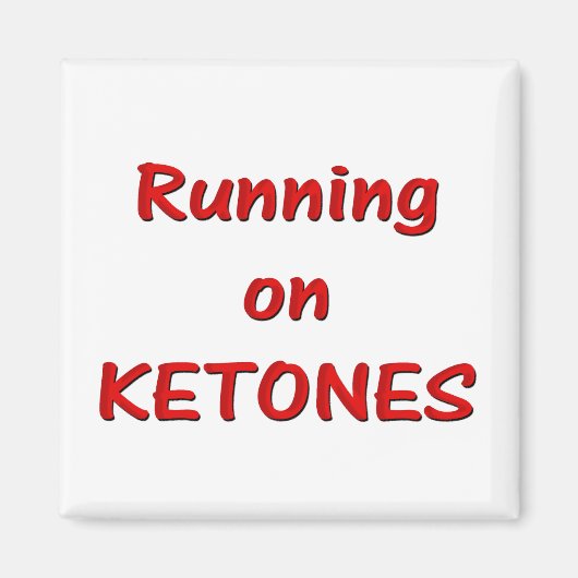 Auf Ketones laufen Magnet (Vorne)