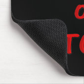 Auf Ketones laufen Mousepad (Ecke)