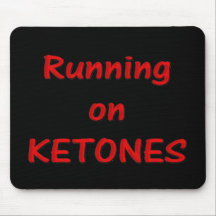 Auf Ketones laufen Mousepad