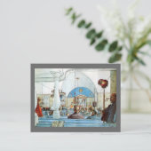 Auf Kirche um 1905 Postkarte (Stehend Vorderseite)