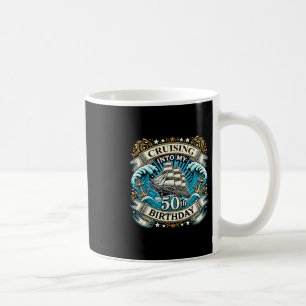 Auf Kreuzfahrt zu meinem 50. Geburtstag Kaffeetasse