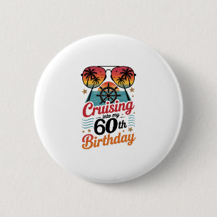 Auf Kreuzfahrt zu meinem 60. Geburtstag Button